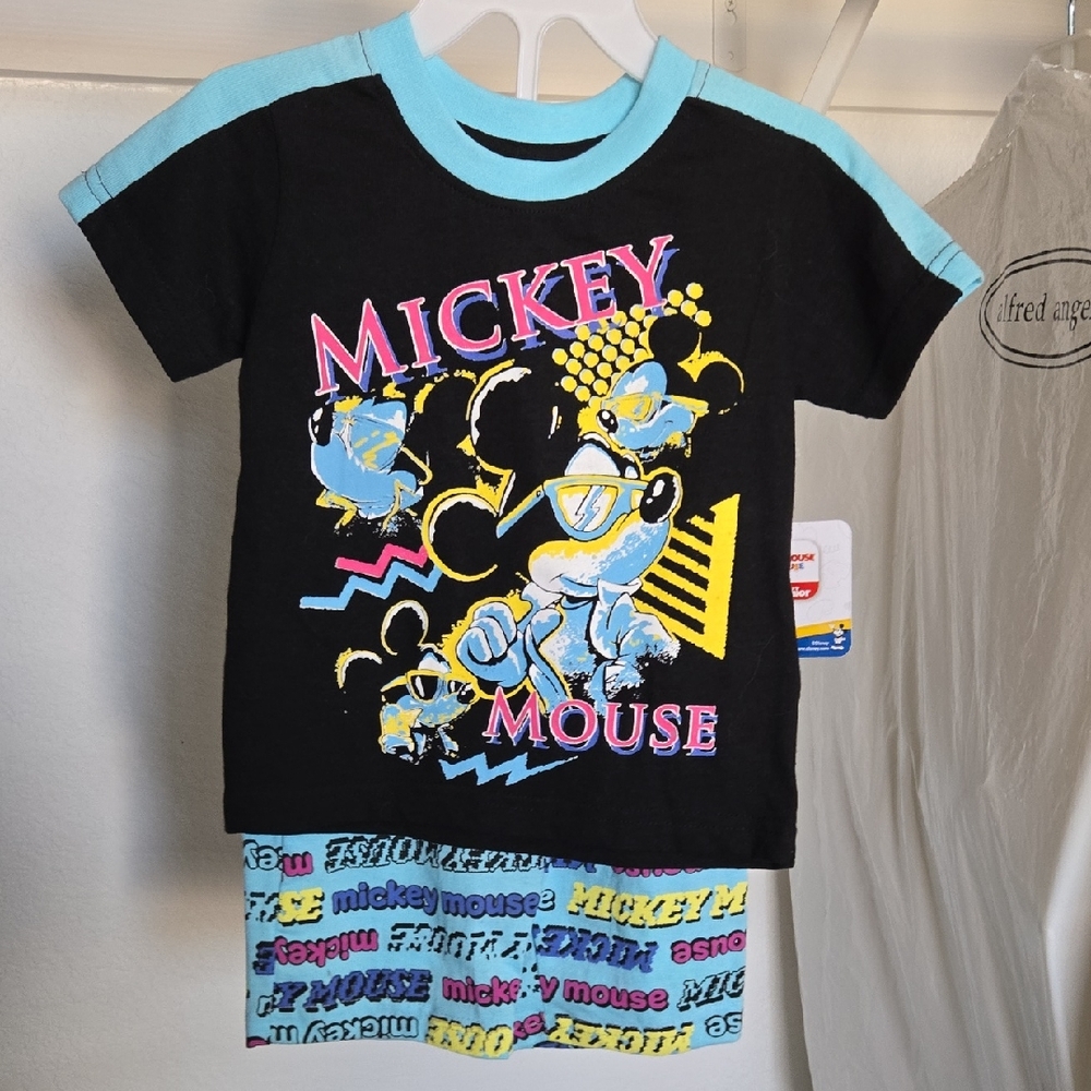 Mickey Mouse Graphic Toddler 2-Piece Set